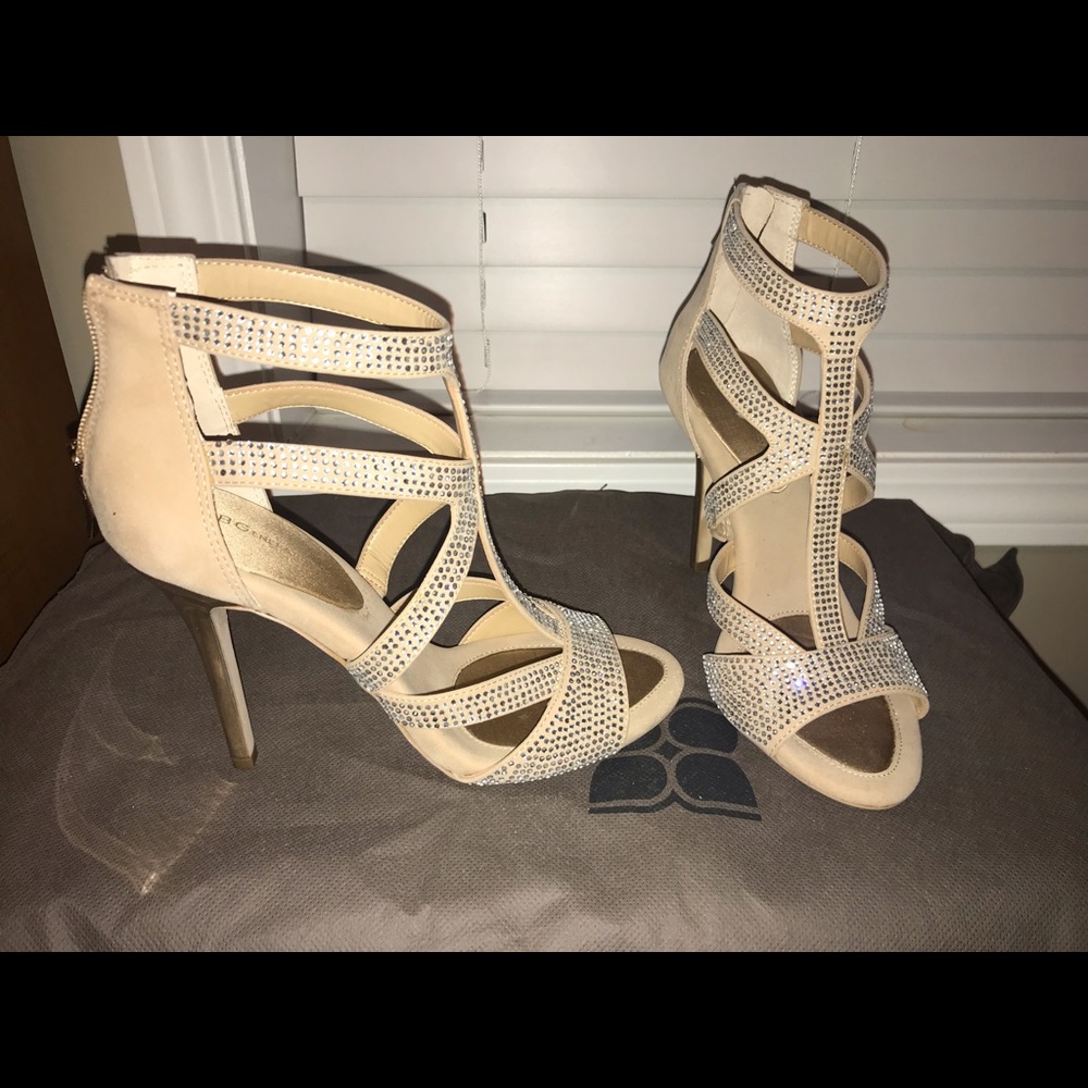 BCBGeneration Crystal Heels